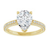 Yellow Gold Pear Engagement Ring