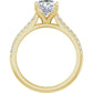 Yellow Gold Oval Engagement Ring