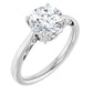 Round Solitaire Engagement Ring