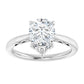 Pear Solitaire Engagement Ring
