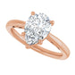 Pear Solitaire Engagement Ring
