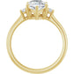 Yellow Gold Pear Engagement Ring