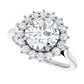 Round Engagement Ring