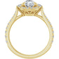 Yellow Gold Pear Engagement Ring